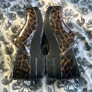 Leopard Dansko Clogs Size 39